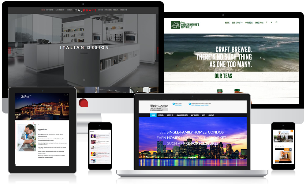 Website Design & Development Responsive Multi Device Example Website Design & Development Responsive Multi Device Example